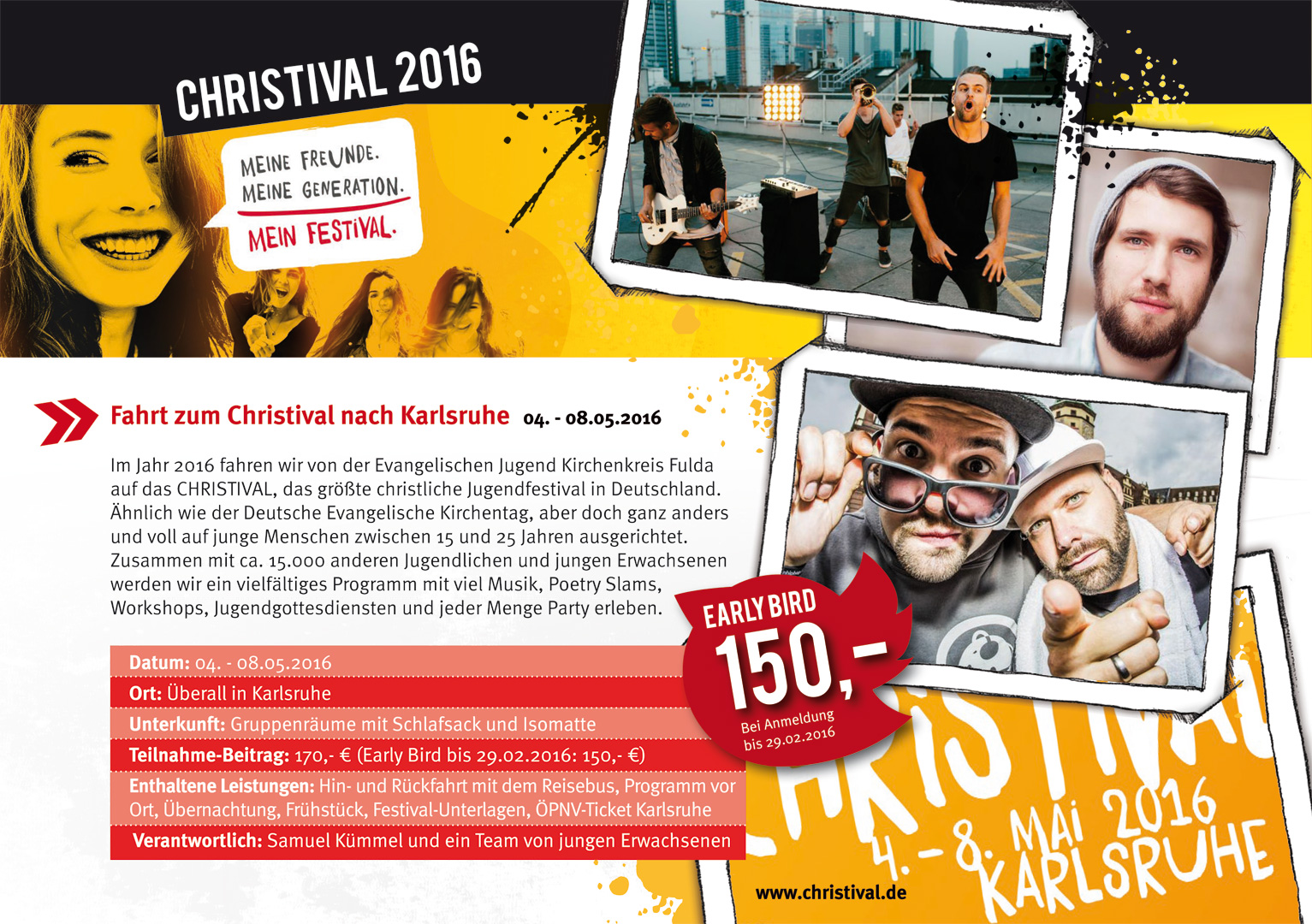Christival 2016 Überblick
